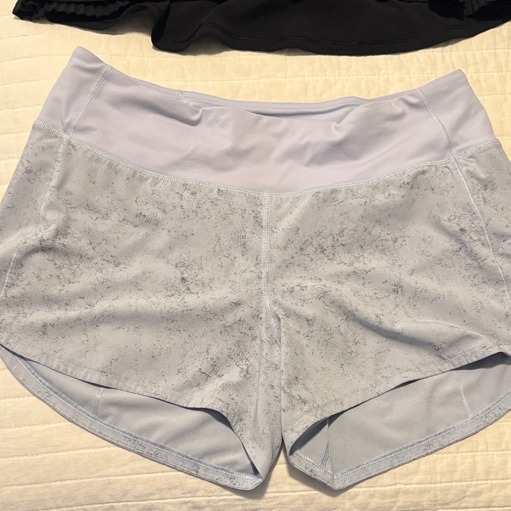Lululemon speed up shorts. 8 tall.